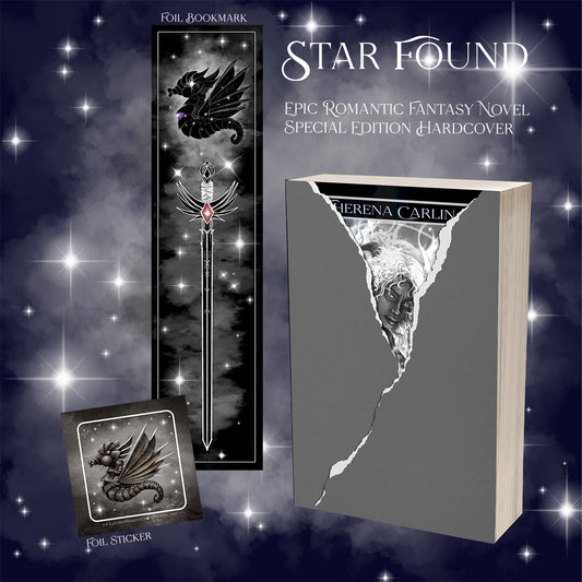 Star Found Bookmark & sticker set - holographic